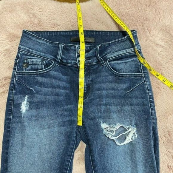 KanCan Los Angeles Womens Distressed Skinny Leg Denim Jeans Size 26 - Picture 7 of 12